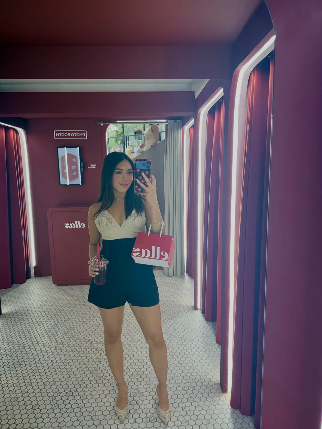 Customer photo review of Shorts de Lino