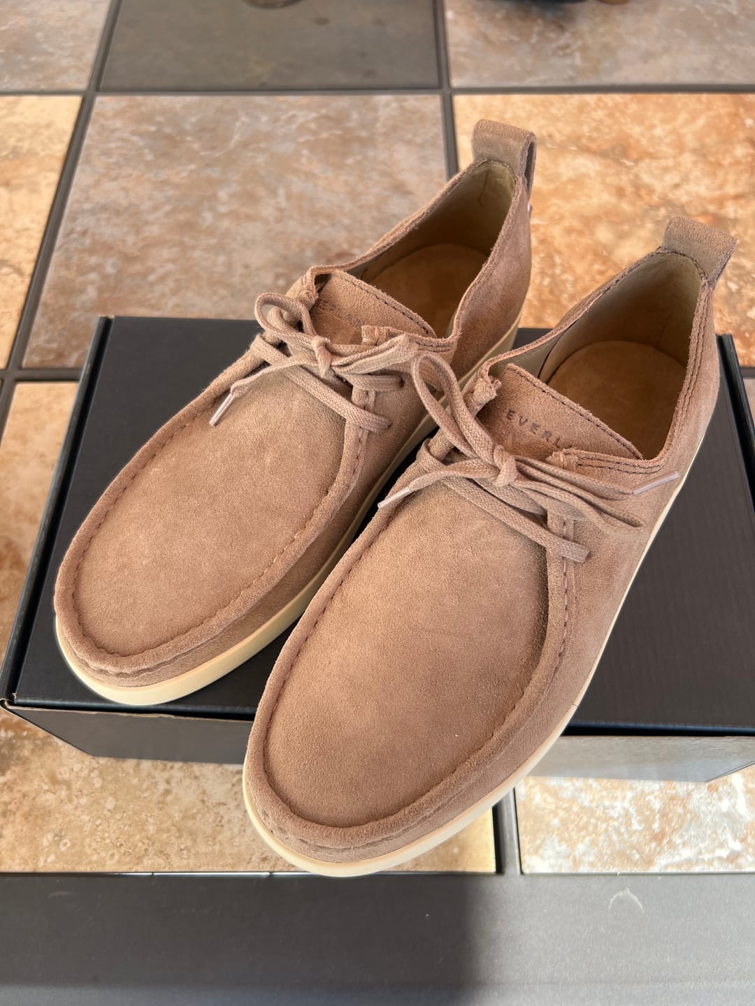 Customer photo review of Everlane NIB Men's "The Desert Shoe"