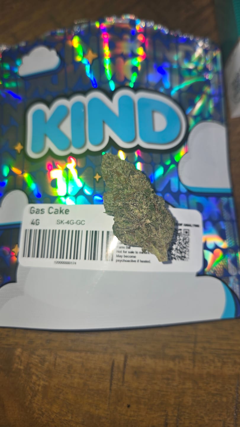 Customer photo review of Gas Cake - 4 Grams - Indica