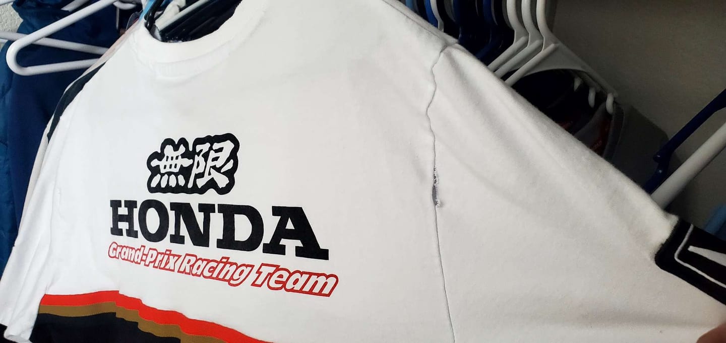 Customer photo review of 1996 Mugen-Honda F1 Team Tee
