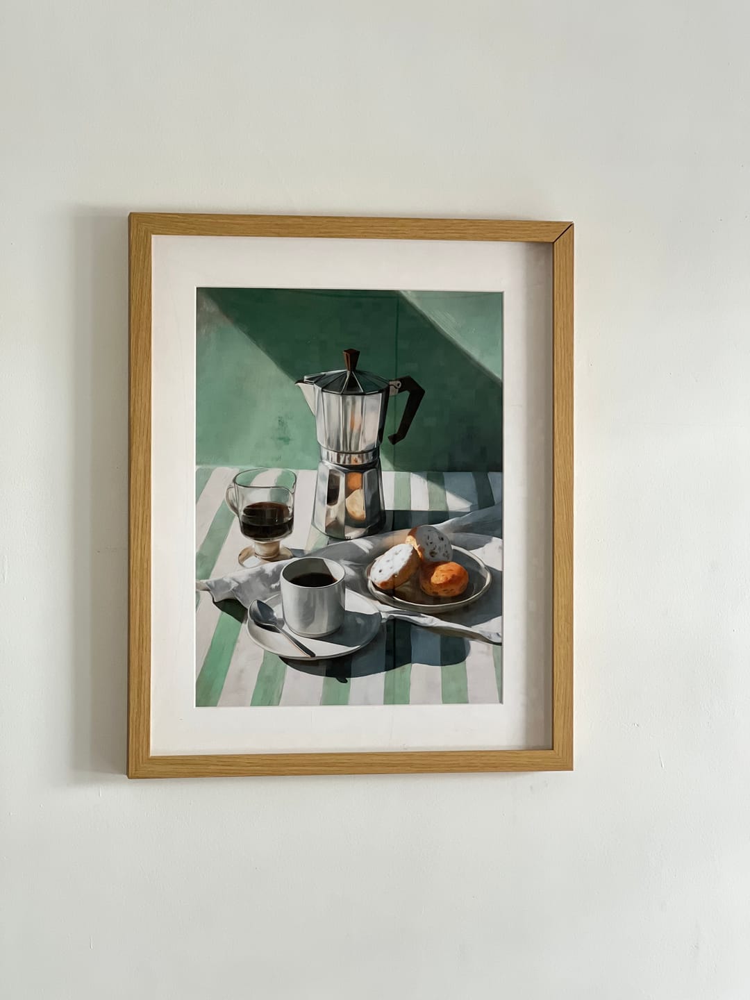 Customer photo review of Morning Ritual - Dining Room Wall Art