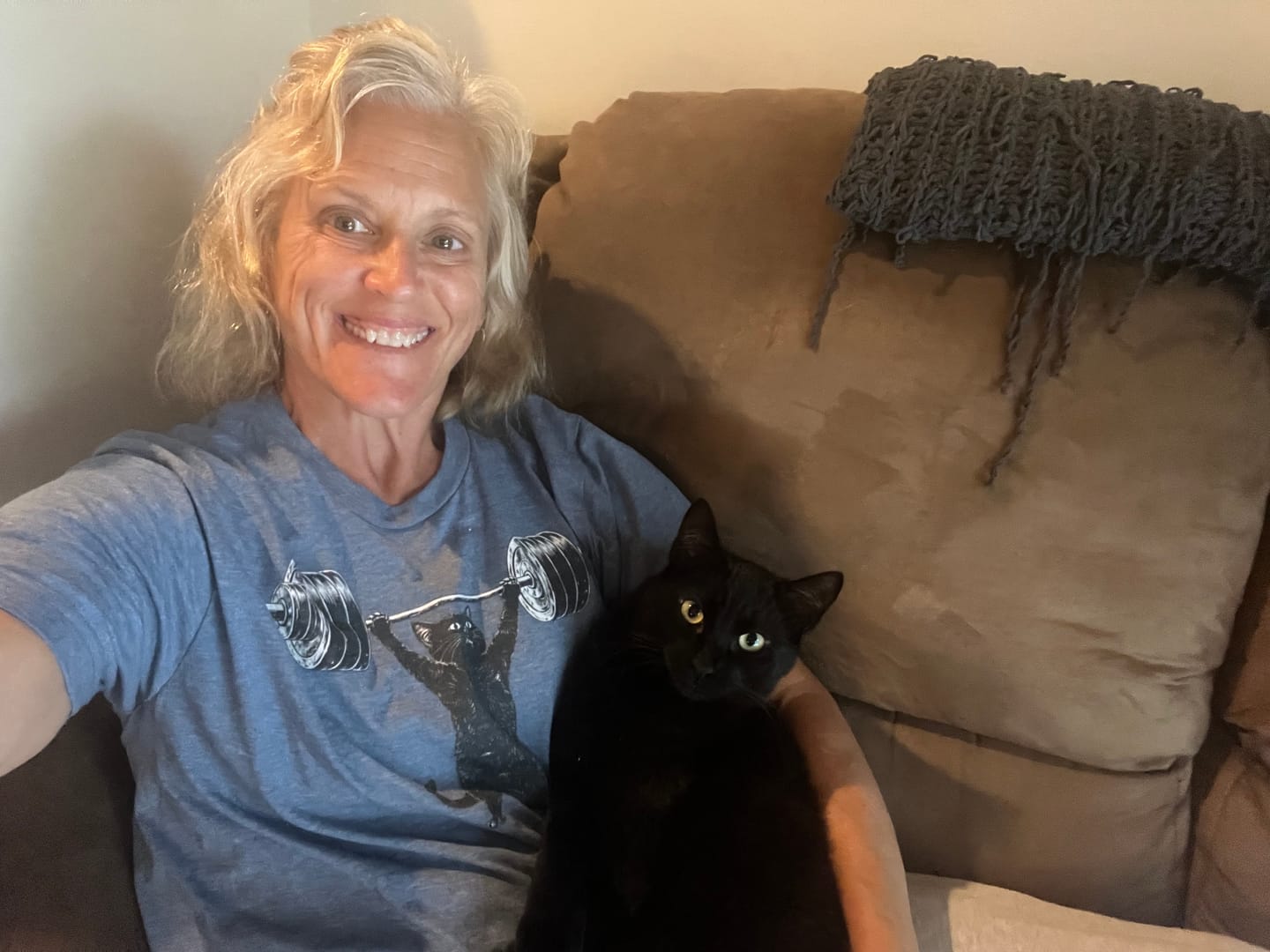 Customer photo review of Lifting Tee