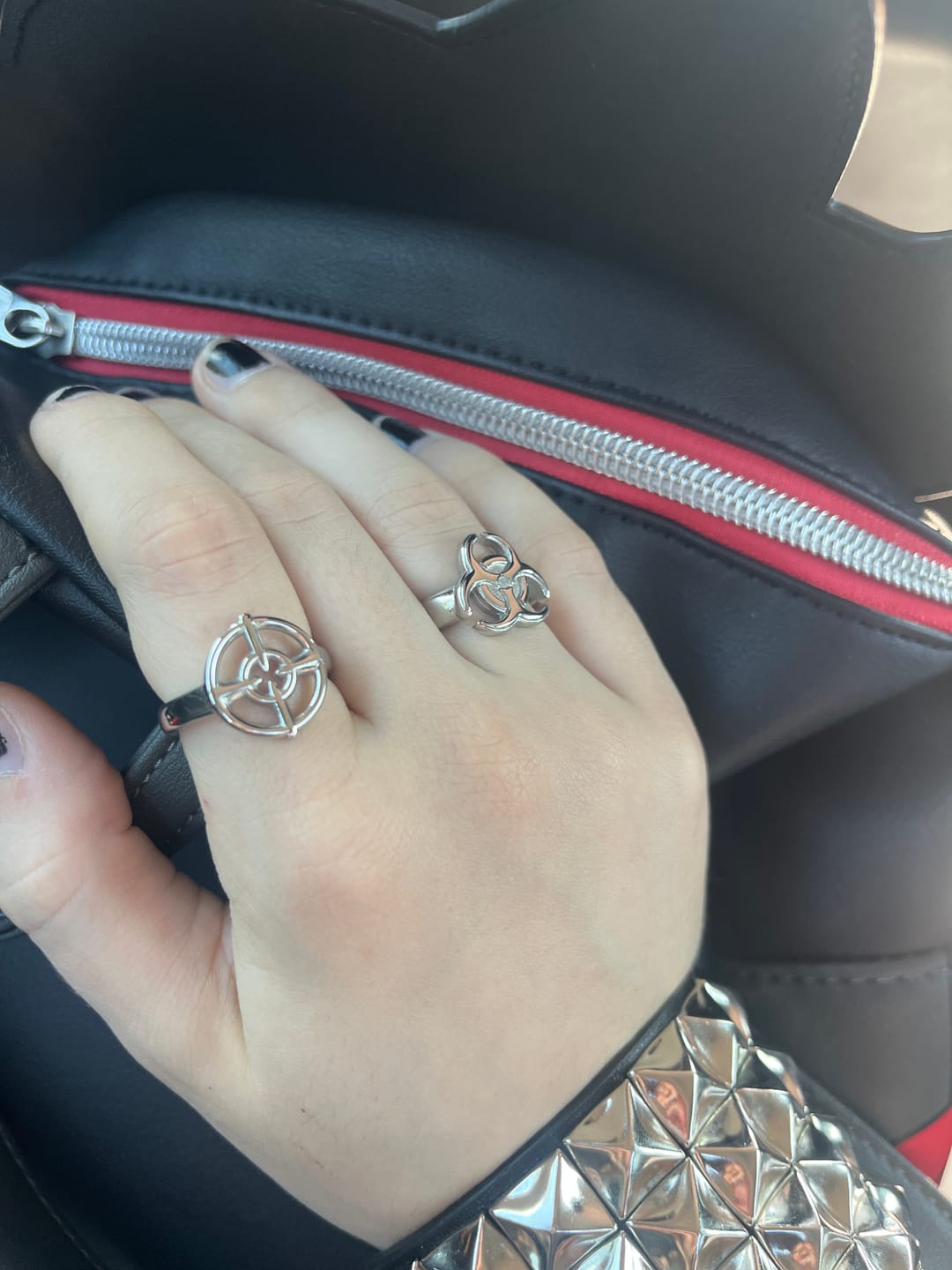 Customer photo review of CROSSHAIR RING