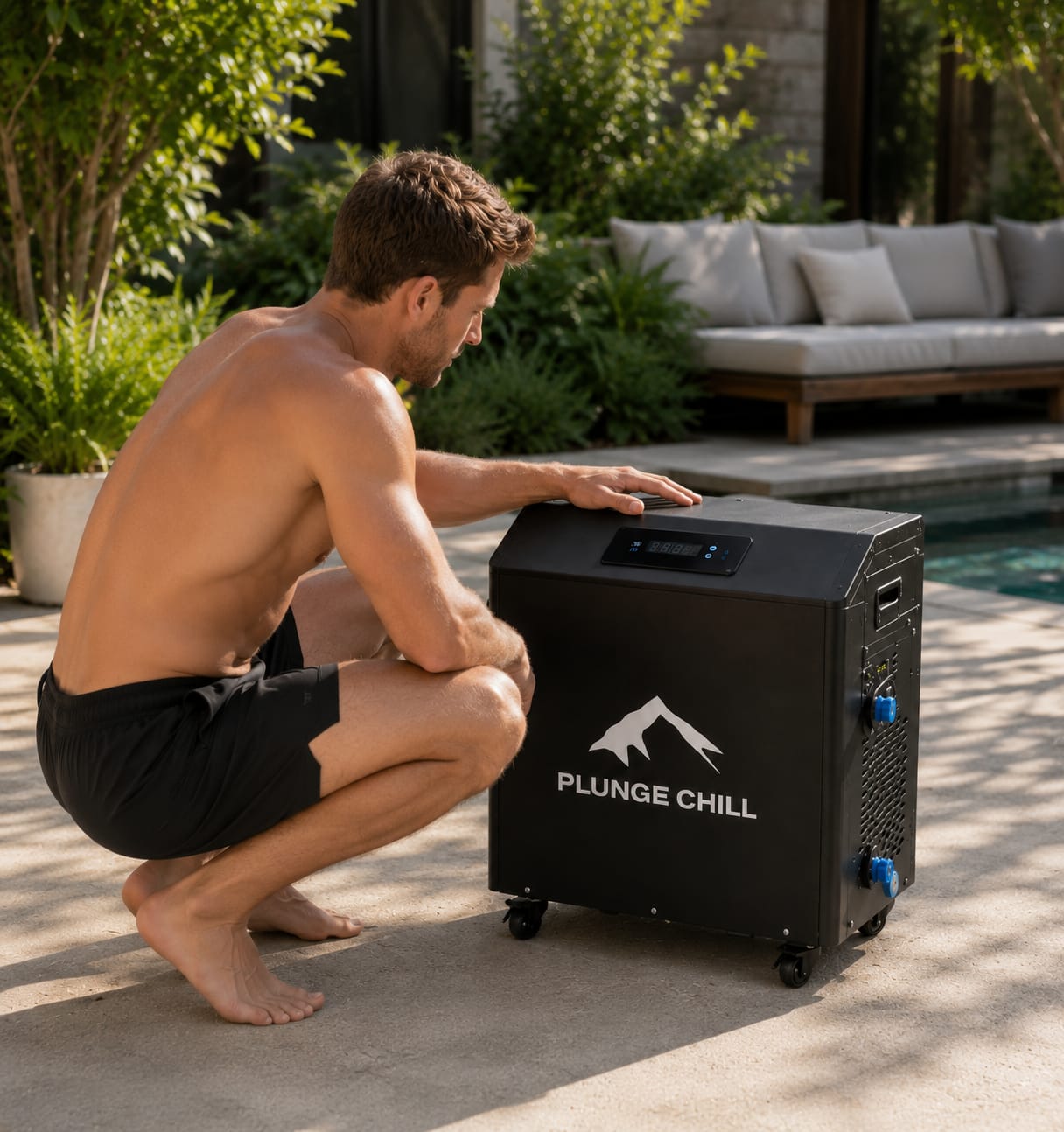 Customer photo review of 1HP COLD PLUNGE CHILLER