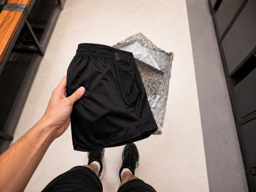 Customer photo review of 100% Cotton Fertility Cooling Sauna Briefs