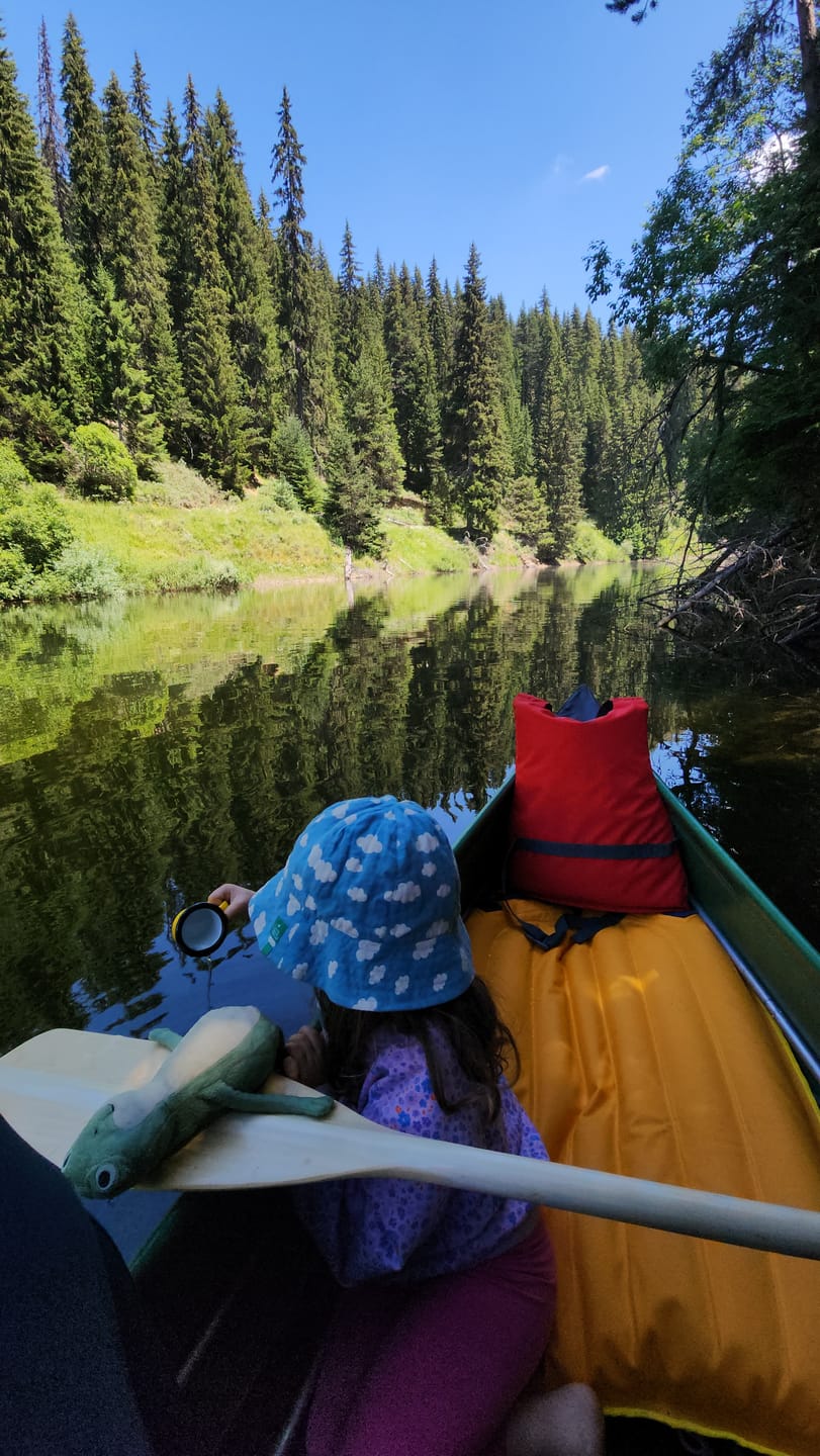 Customer photo review of Blue Clouds Reversible Sunhat
