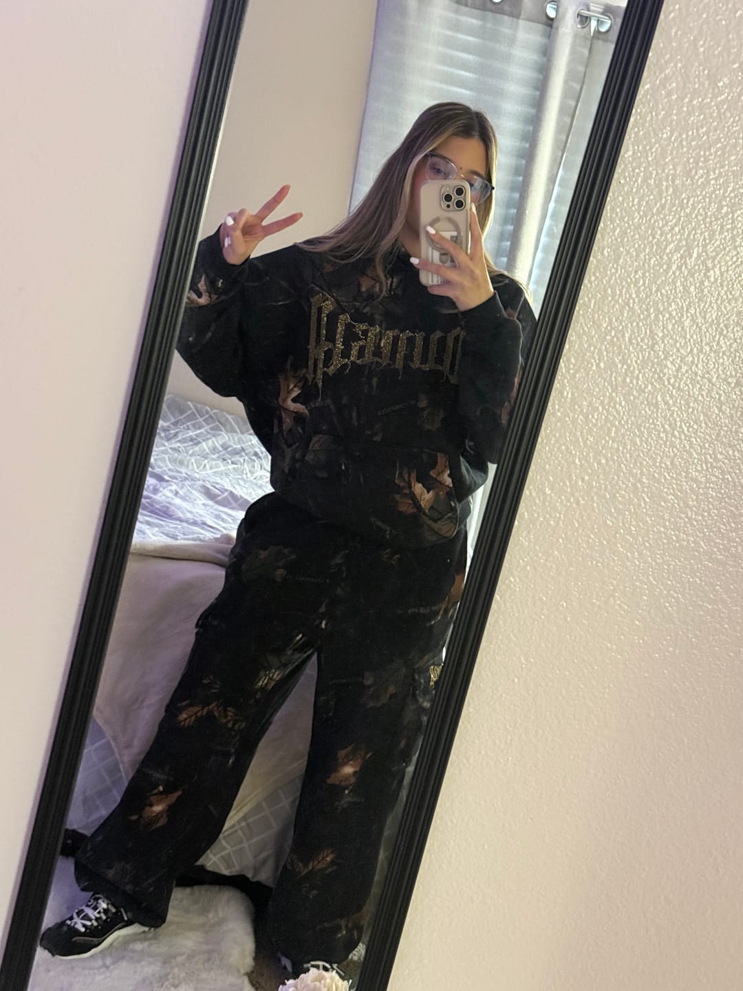Customer photo review of W5168 - Camo Bling Hoodie