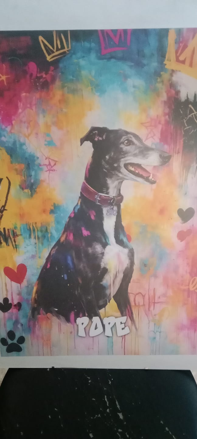 Customer photo review of Le graffiti - Poster personnalisé