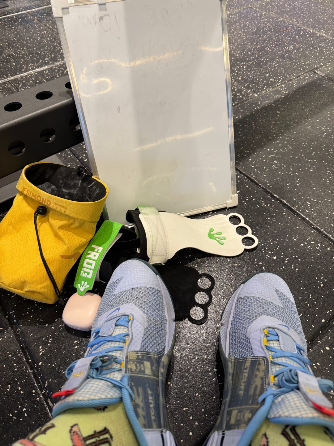 Customer photo review of FROG GRIPS® FIBRE 3.0 - Fingerhole Green