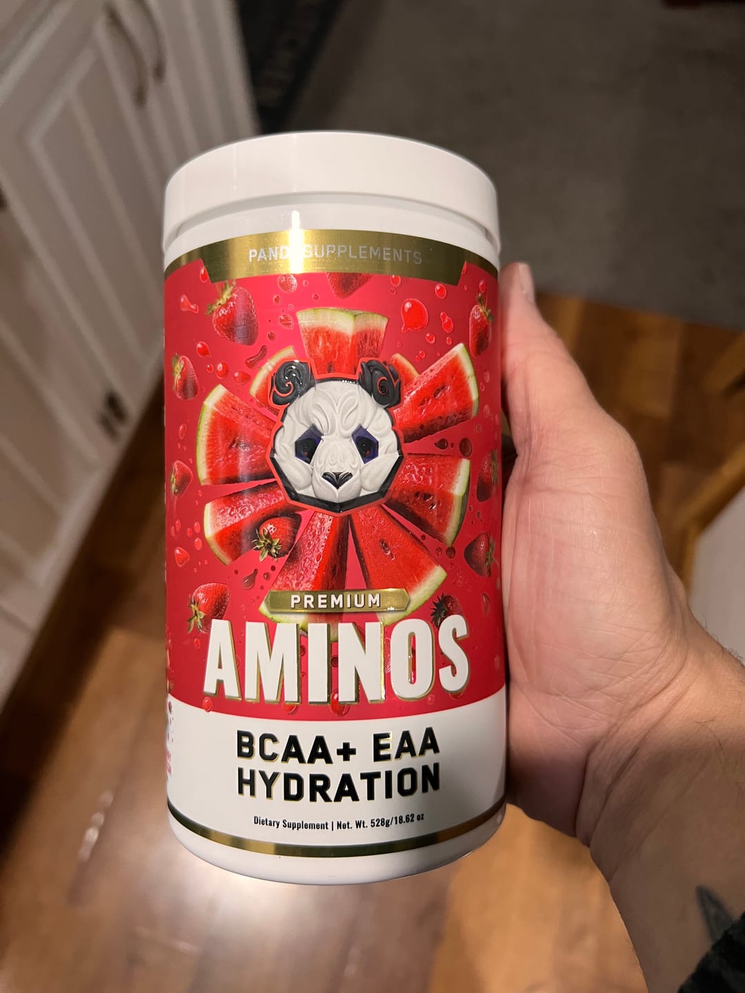 Customer photo review of AMINOS | BCAA + EAA + HYDRATION + ELECTROLYTES