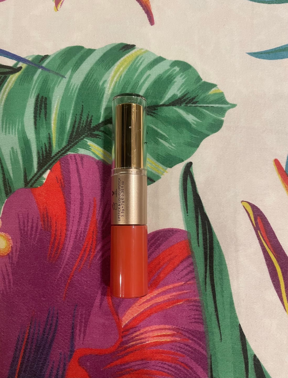 Customer photo review of O.TWO.O ROSE GOLD 2 IN 1 LIPSTICK AND LIPGLOSS