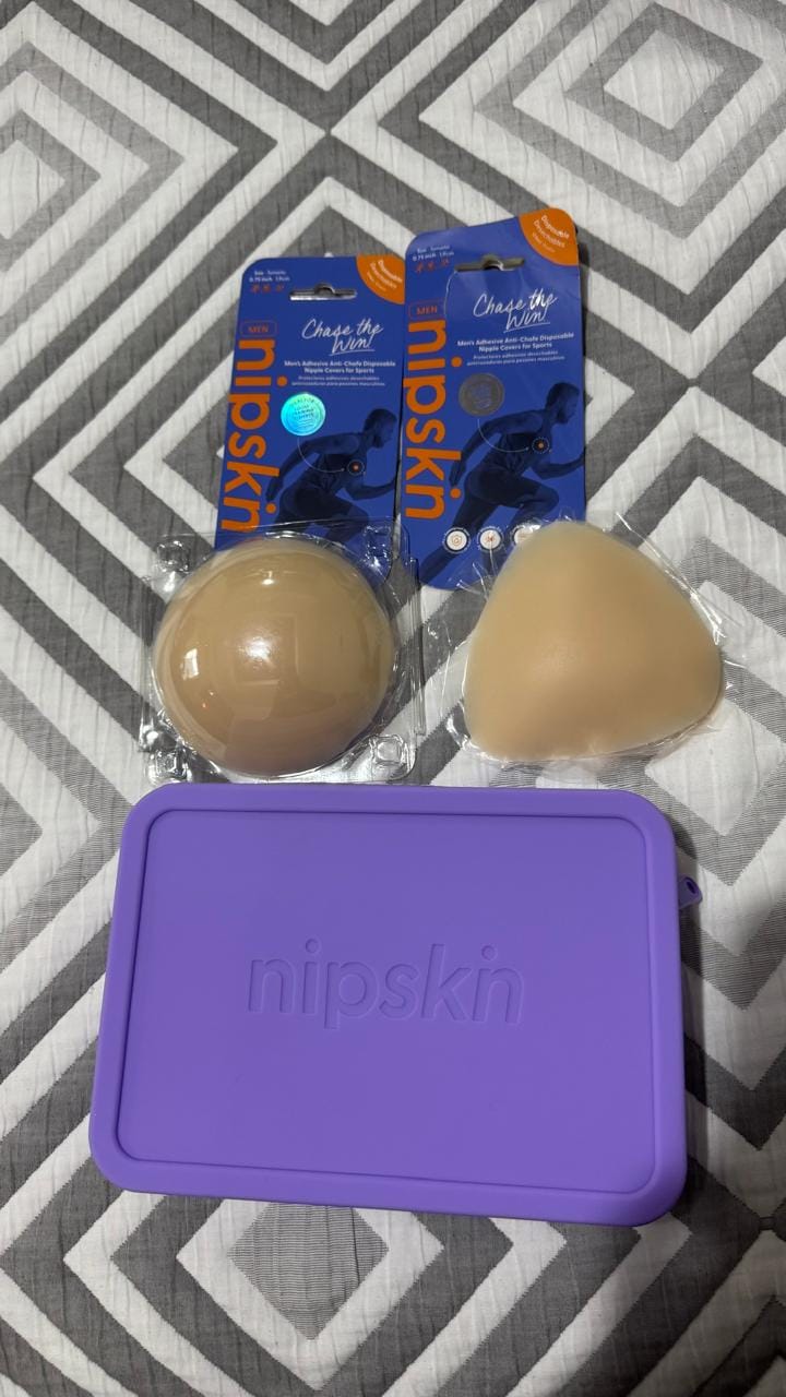 Customer photo review of Protector de Pezón Anti-Roce (Pack x10 pares), Chase the Win - Nipskin®