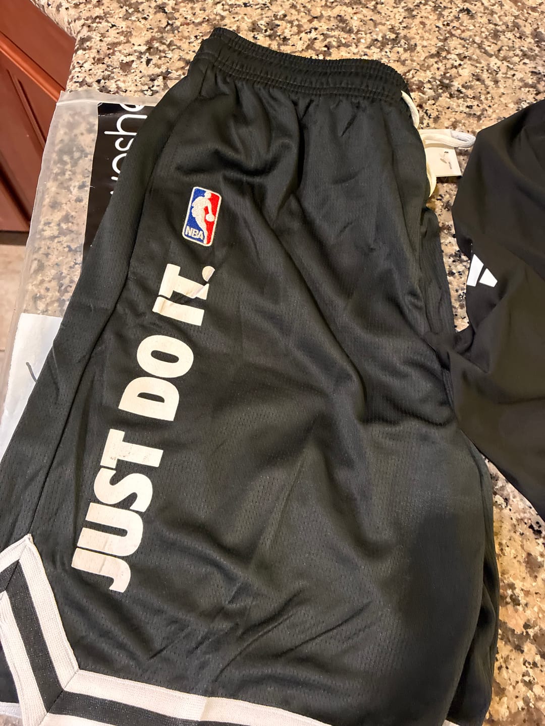 Customer photo review of Hoop Armour™ Just Do It Shorts Black