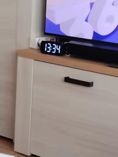 Customer photo review of Réveil digital LED grand affichage