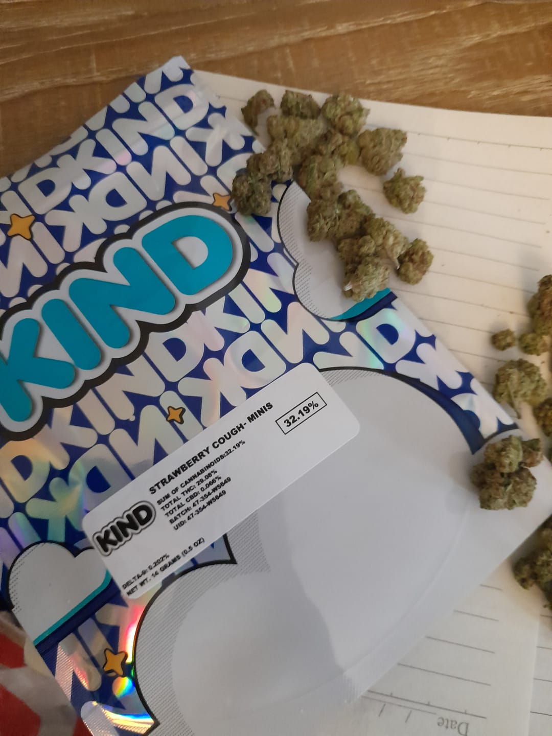 Customer photo review of Strawberry Cough - Minis - 14 Grams - Sativa