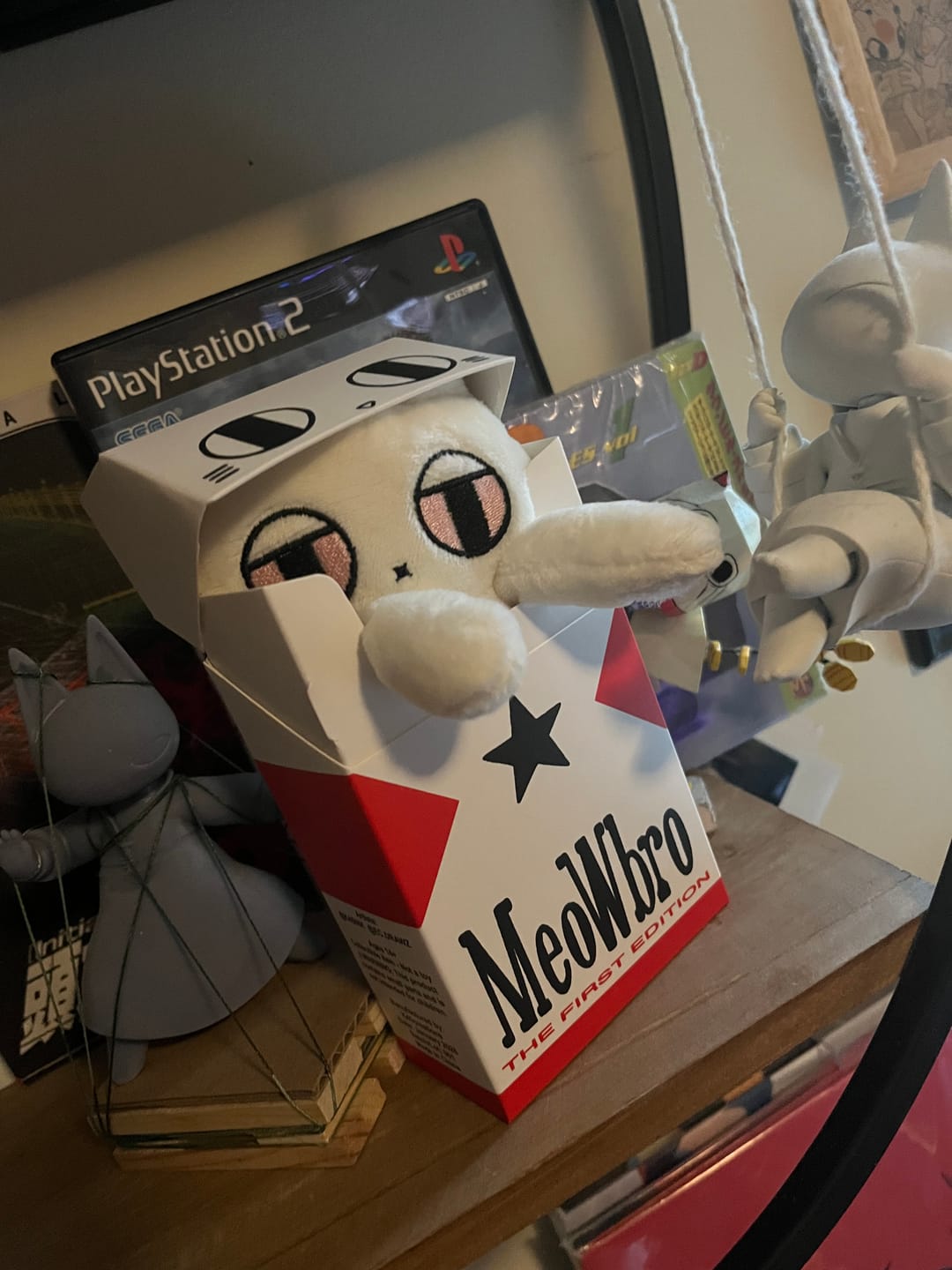 Customer photo review of MeowBro Scrunch Plush