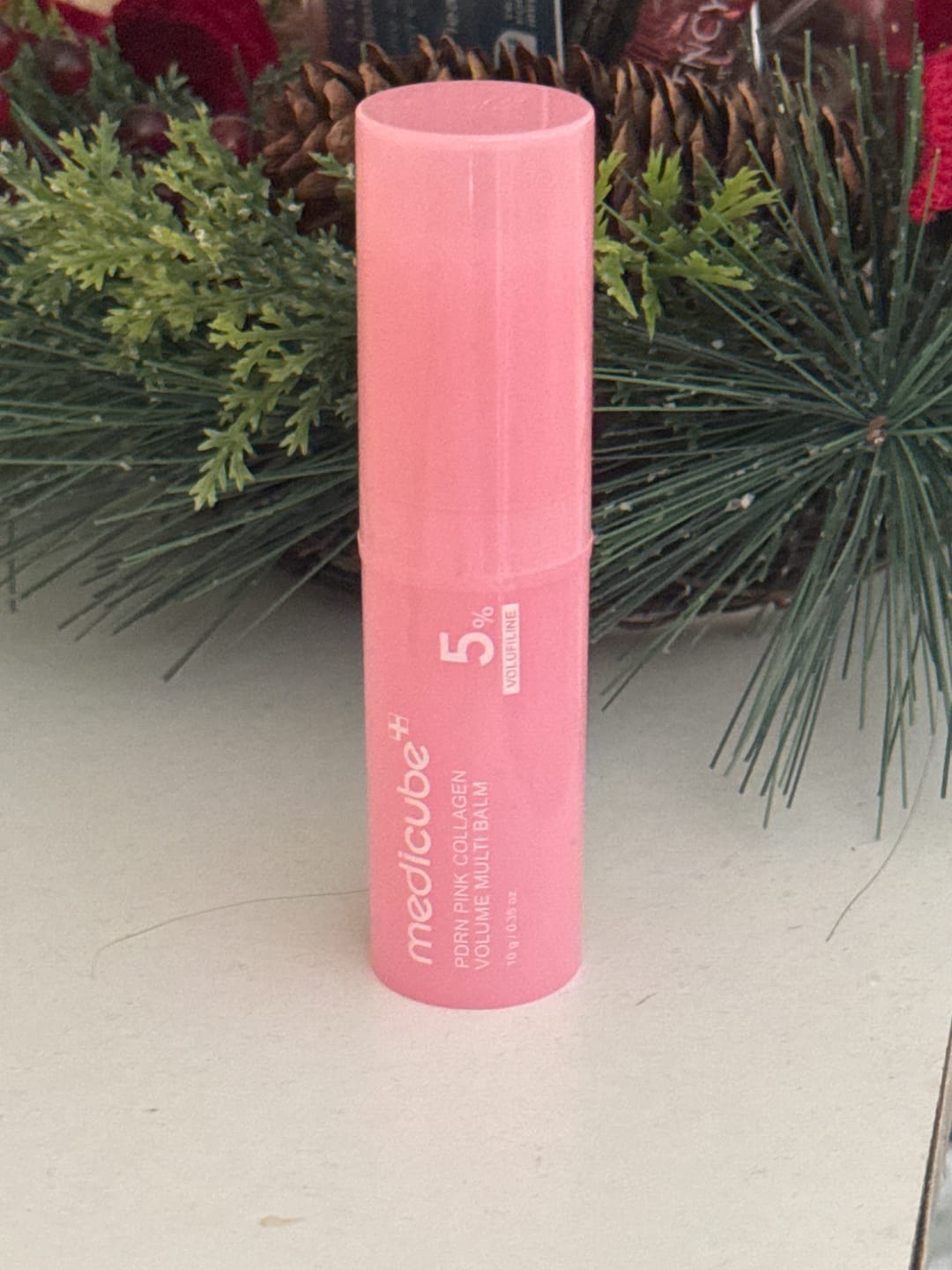 Customer photo review of PDRN Pink Collagen Volume Multi Balm (10g)