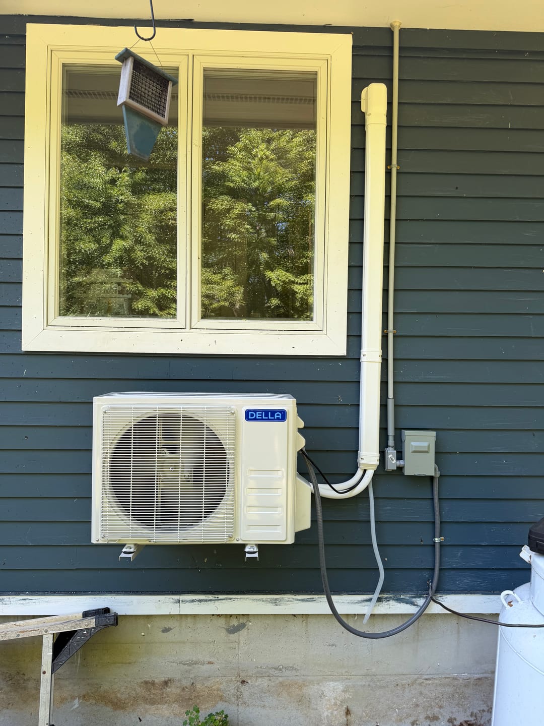 Customer photo review of DELLA Optima Series 9000 BTU 23 SEER2 Ultra Heat Mini Split AC - Up to 400 Sq.Ft.