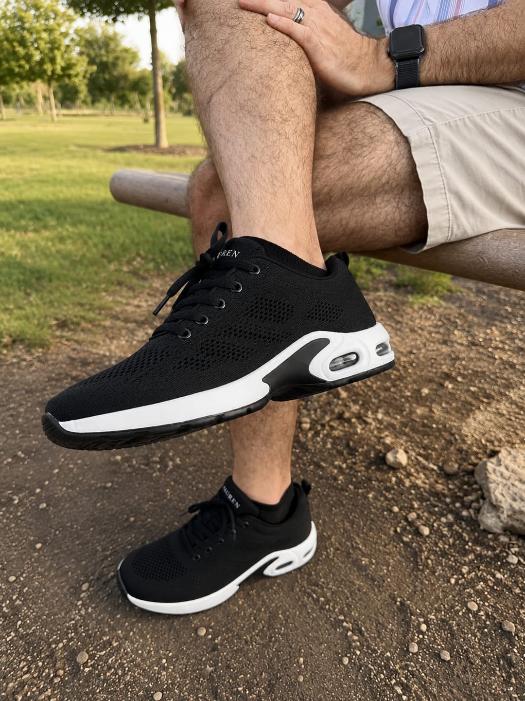 Customer photo review of AUREN™ Orthopedic Slip-On Walking Sneakers with 4-Layer Orthotic Insole