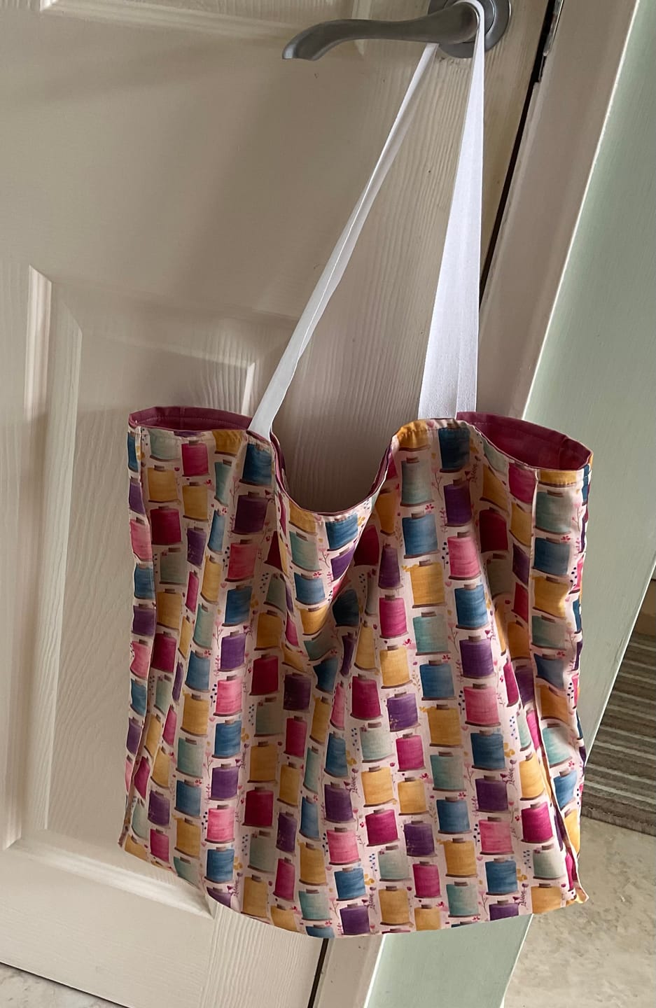 Customer photo review of Colourful Threads Polycotton Fabric