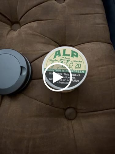 Customer video review of Mountain Wintergreen Nicotine Pouches
