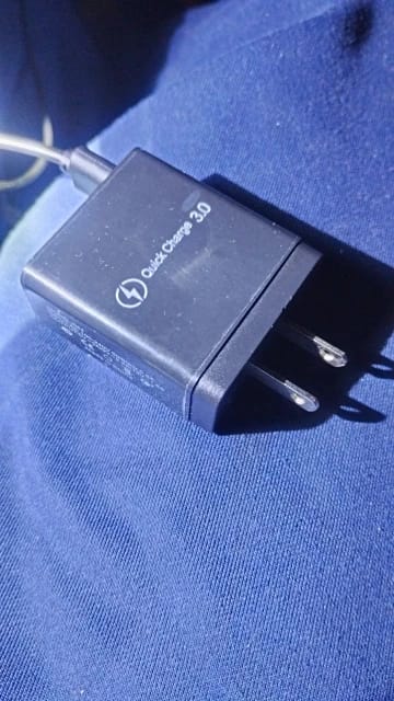 Customer photo review of ⚡ One Charger. Four Devices. Zero Waiting.⚡