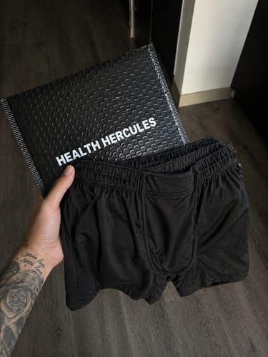 Customer photo review of 100% Cotton Fertility Cooling Sauna Briefs