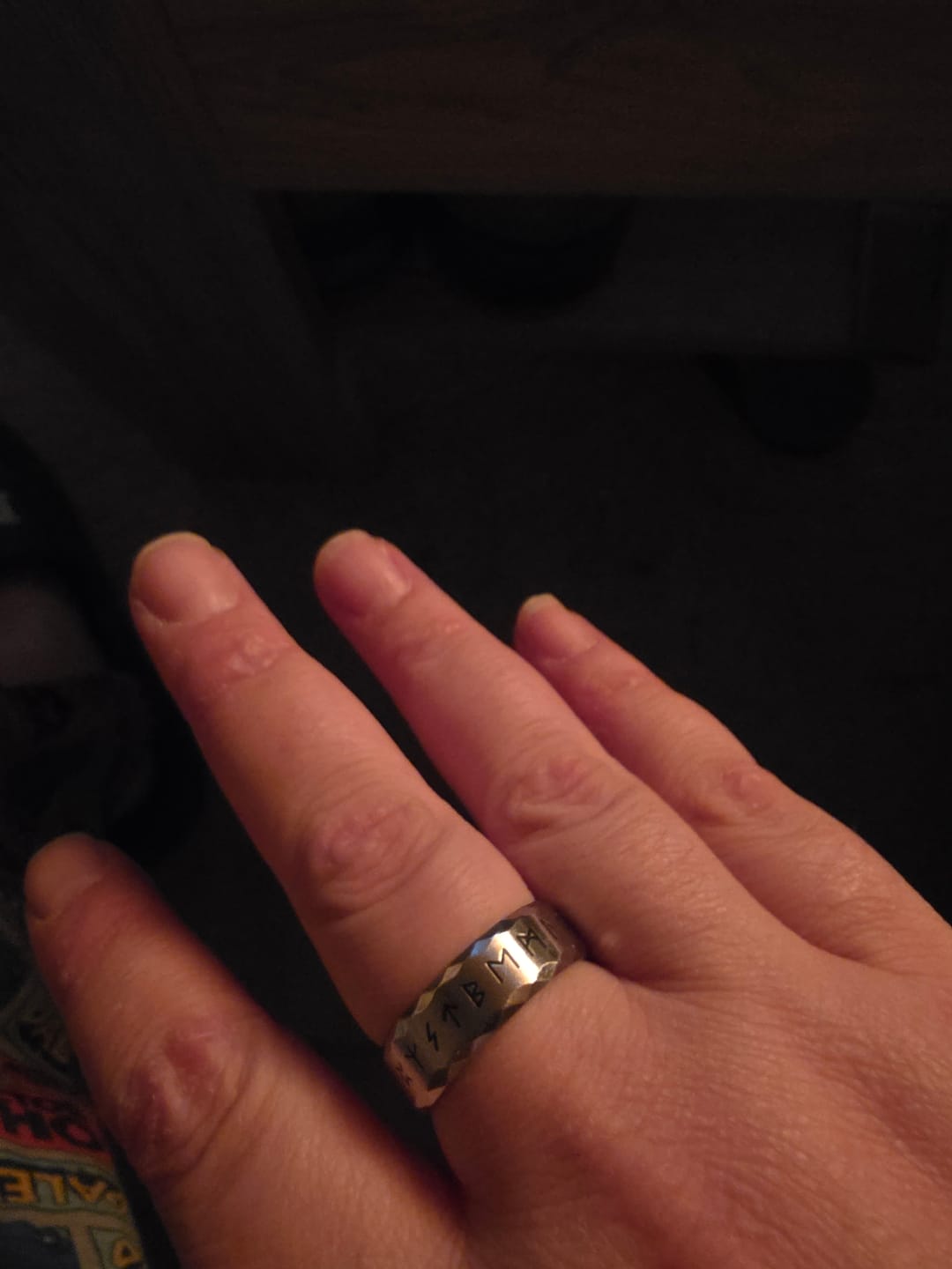 Customer photo review of Rune Ring