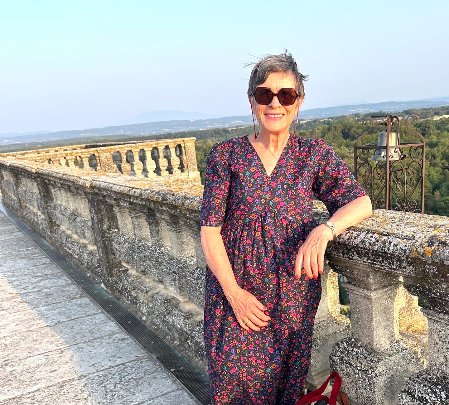 Customer photo review of Robe Édonie — Coton nuit romantique