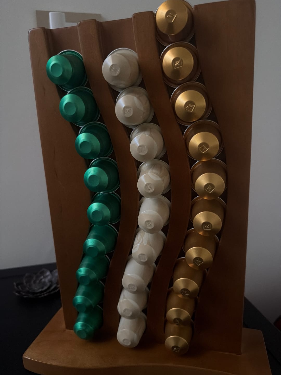 Customer photo review of Coffee Capsules Stand - 30 Capsules Holder
