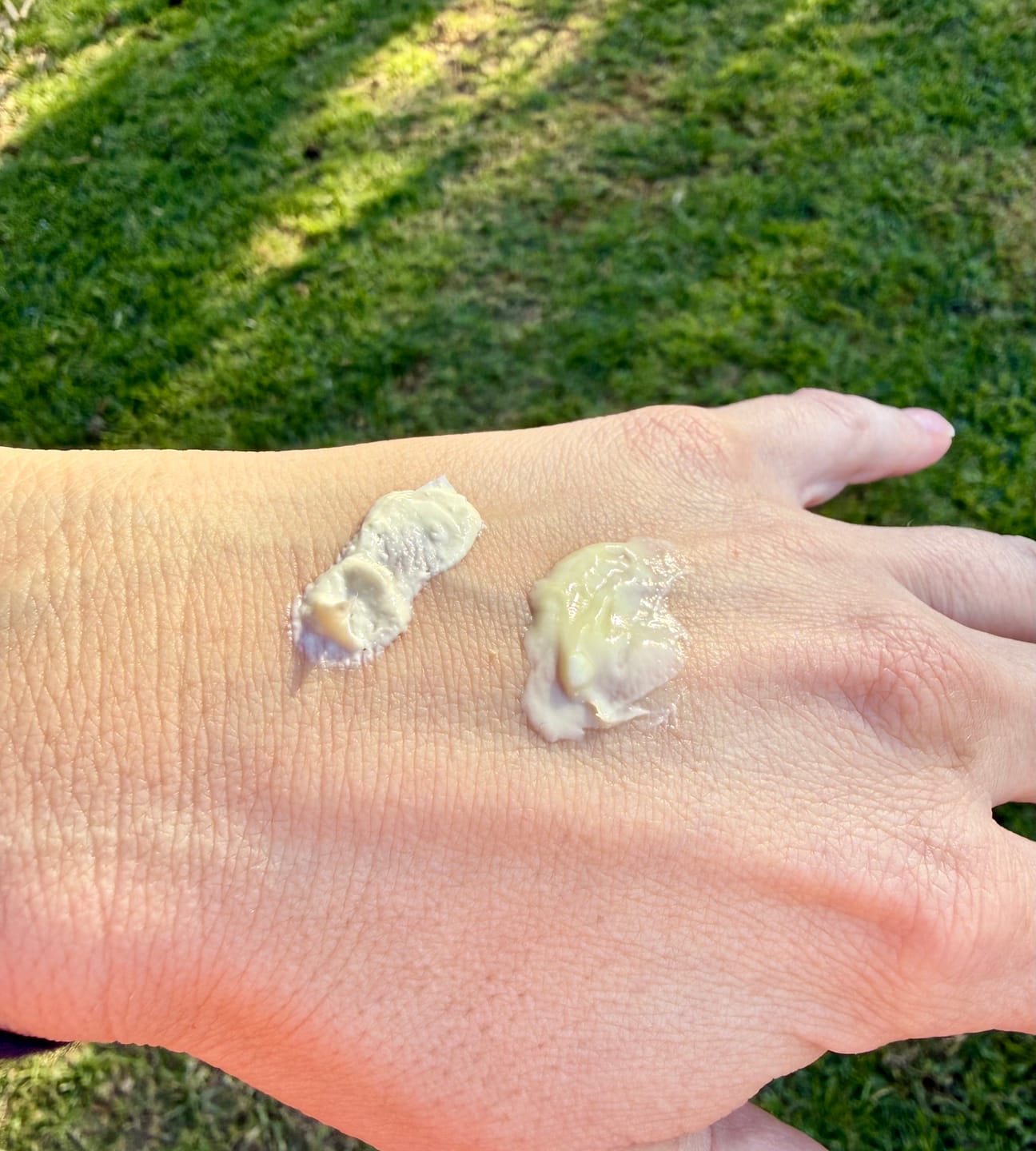 Customer photo review of Limited Edition: Lychee + Passionfruit Body Custard