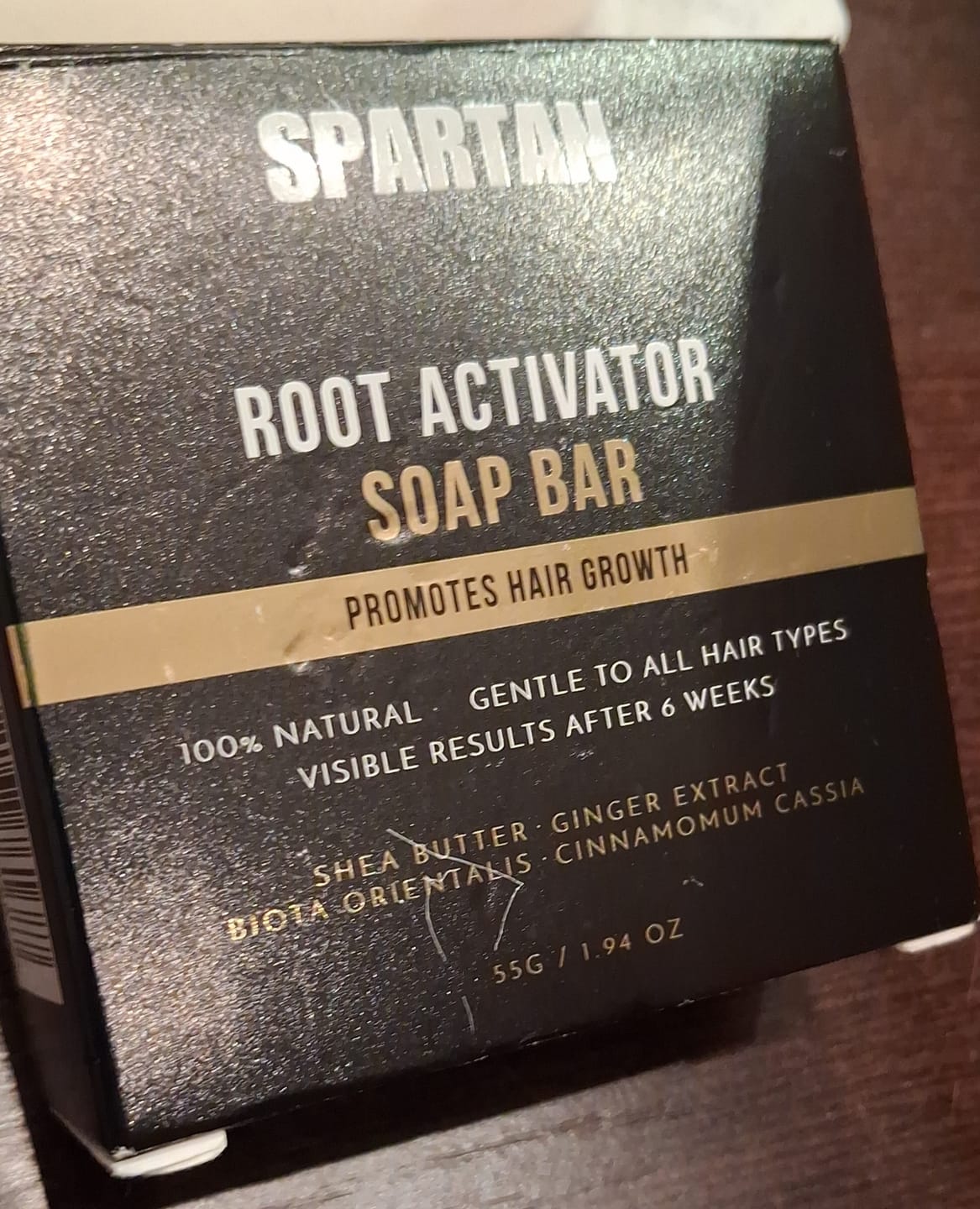 Customer photo review of SPARTAN™ - Root Activator Soap Bar