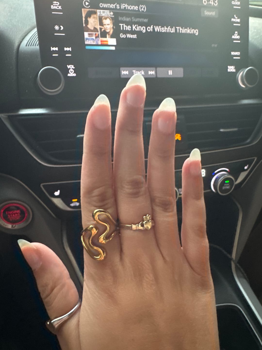 Customer photo review of Sculptura Ring