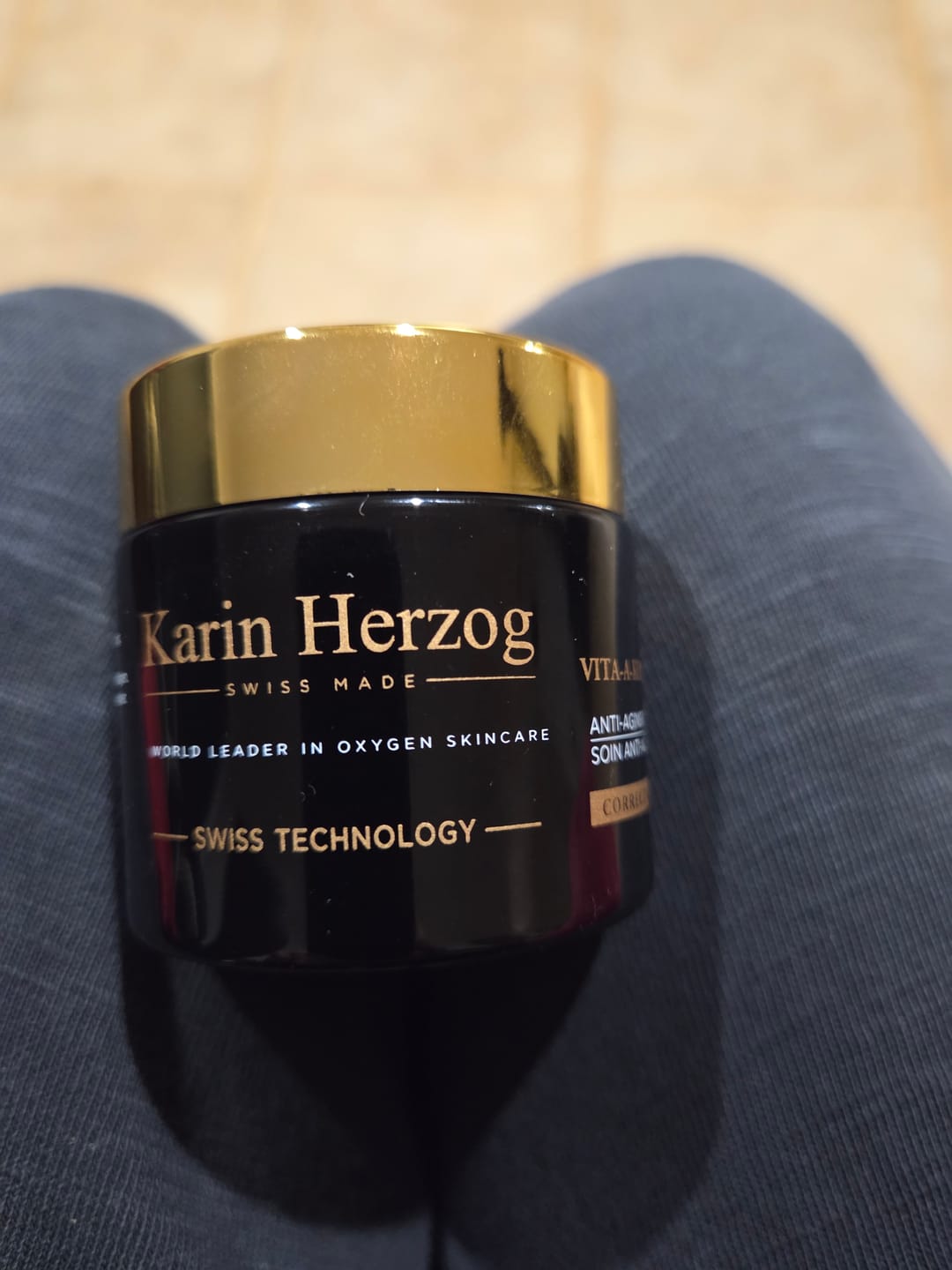 Customer photo review of Vita-A-Kombi Anti Ageing Cream 1% Oxygen (50ml)