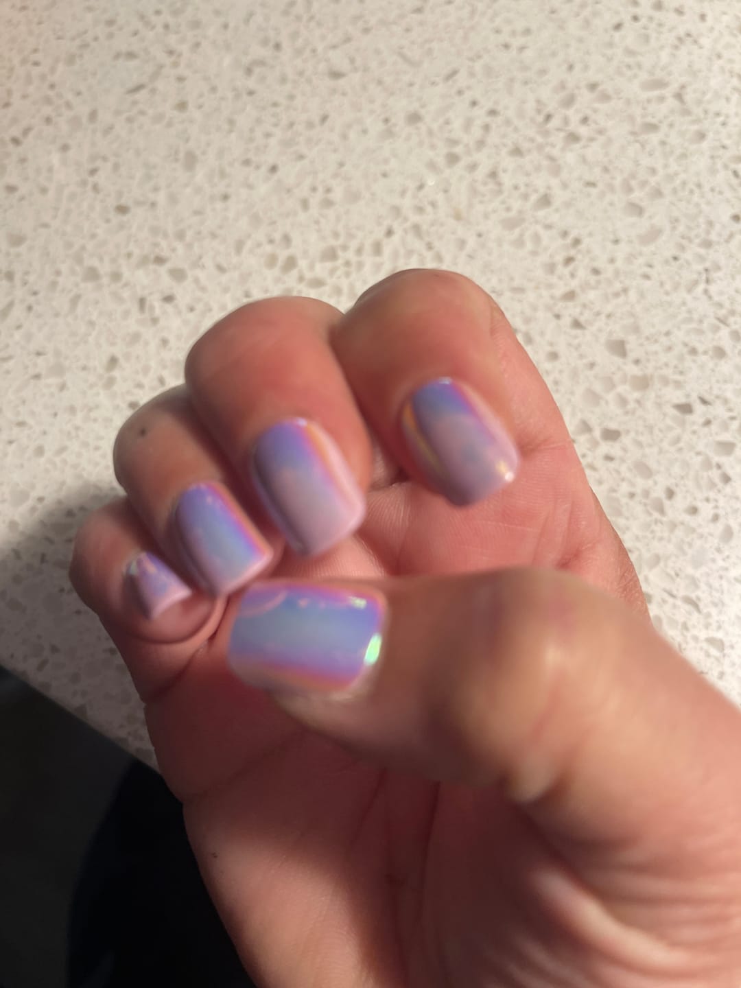 Customer photo review of Madaline - Lilac - Chrome