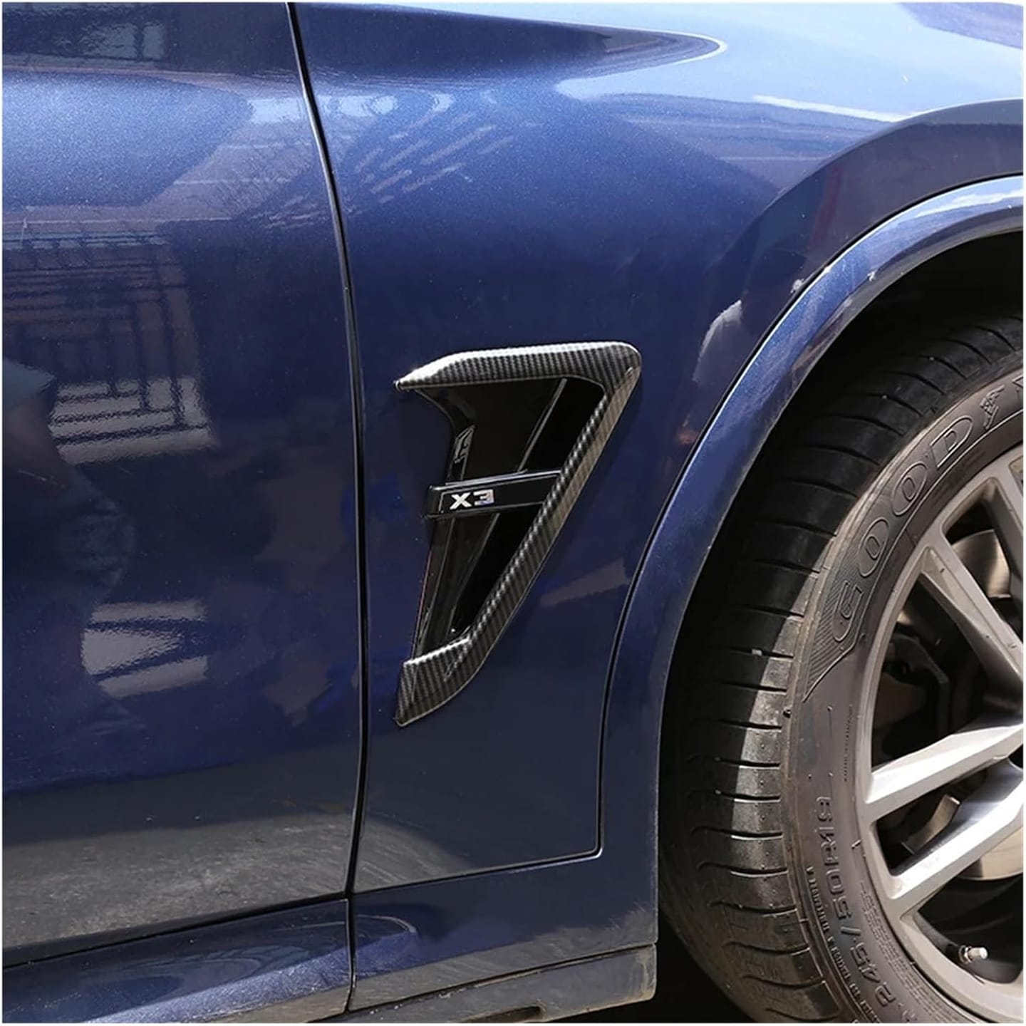 Customer photo review of BMW M-Style Side Fender Vents for G01 & G02
