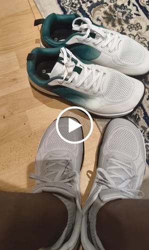Customer video review of CUURT Muuv - Wide Toe Box Court Shoes (Unisex)