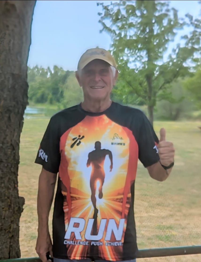 Customer photo review of Unisex Shirt - Custom Running Shirt