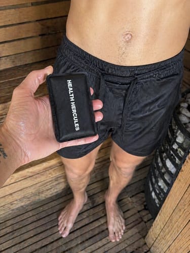 Customer photo review of 100% Cotton Fertility Cooling Sauna Briefs