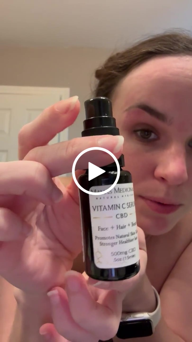 Customer video review of Vitamin C Serum