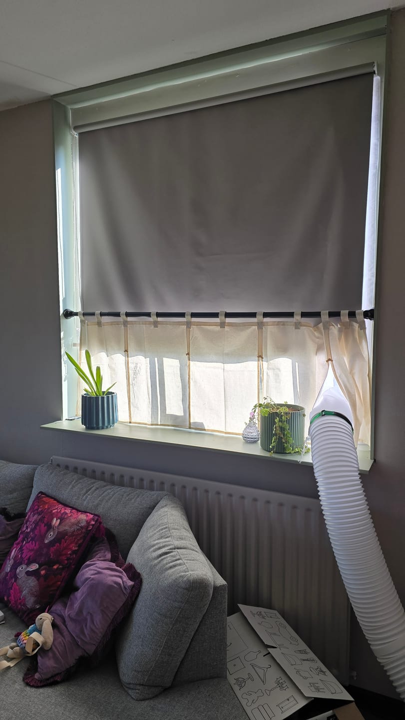 Customer photo review of Kort Noren Gordijn - Beige