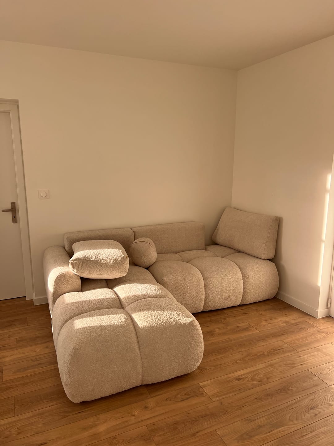 Customer photo review of Canapé d’Angle Kléber – Design contemporain & confort XXL