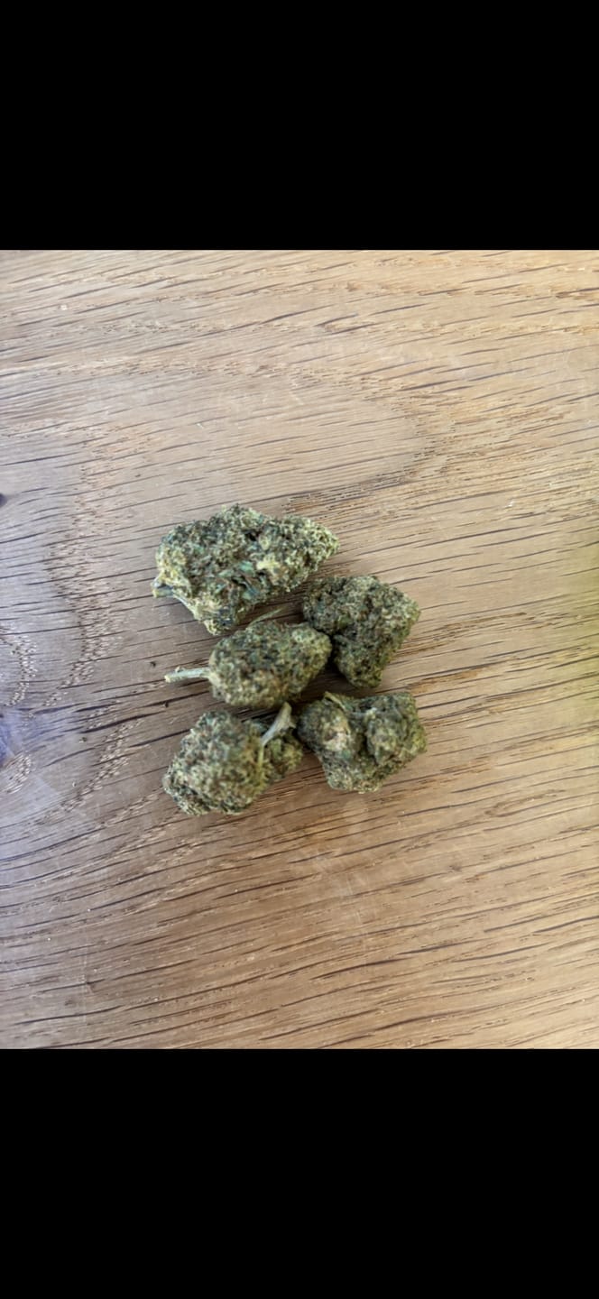 Customer photo review of Wedding Cake 9H-HHC Cali Blossom – Premium Indoor | Vanilla-sweet Indica potency