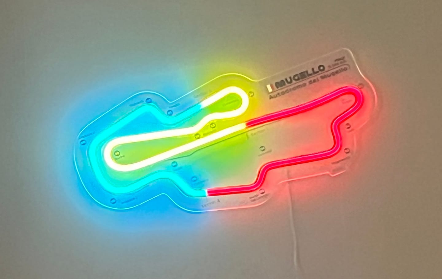 Customer photo review of Autodromo del Mugello Neon Race Track
