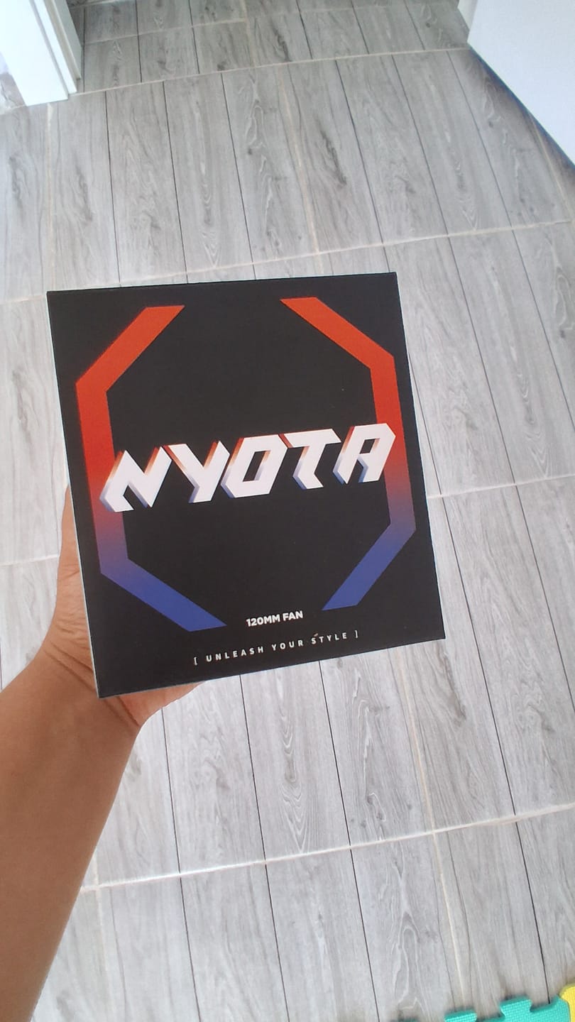 Customer photo review of AsiaHorse Nyota 120mm Kasa Fanı