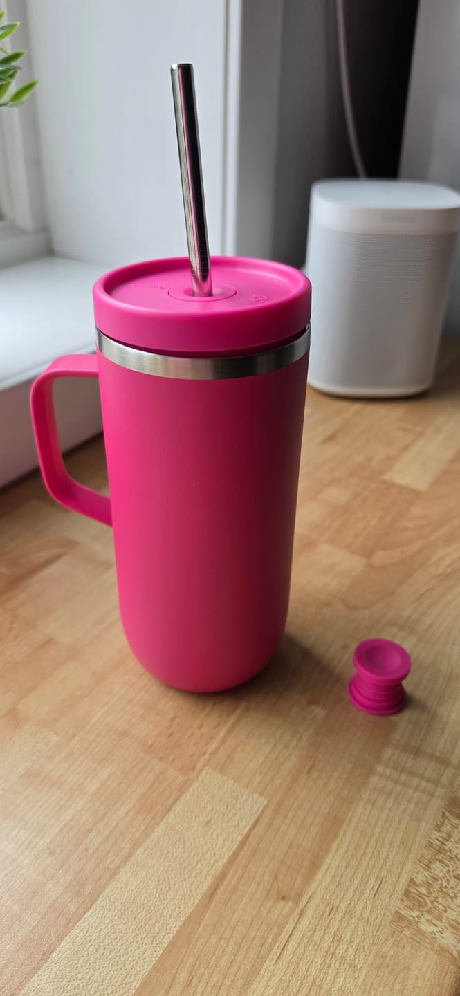 Customer photo review of Qwetch Cold Cup med hank, 600ml