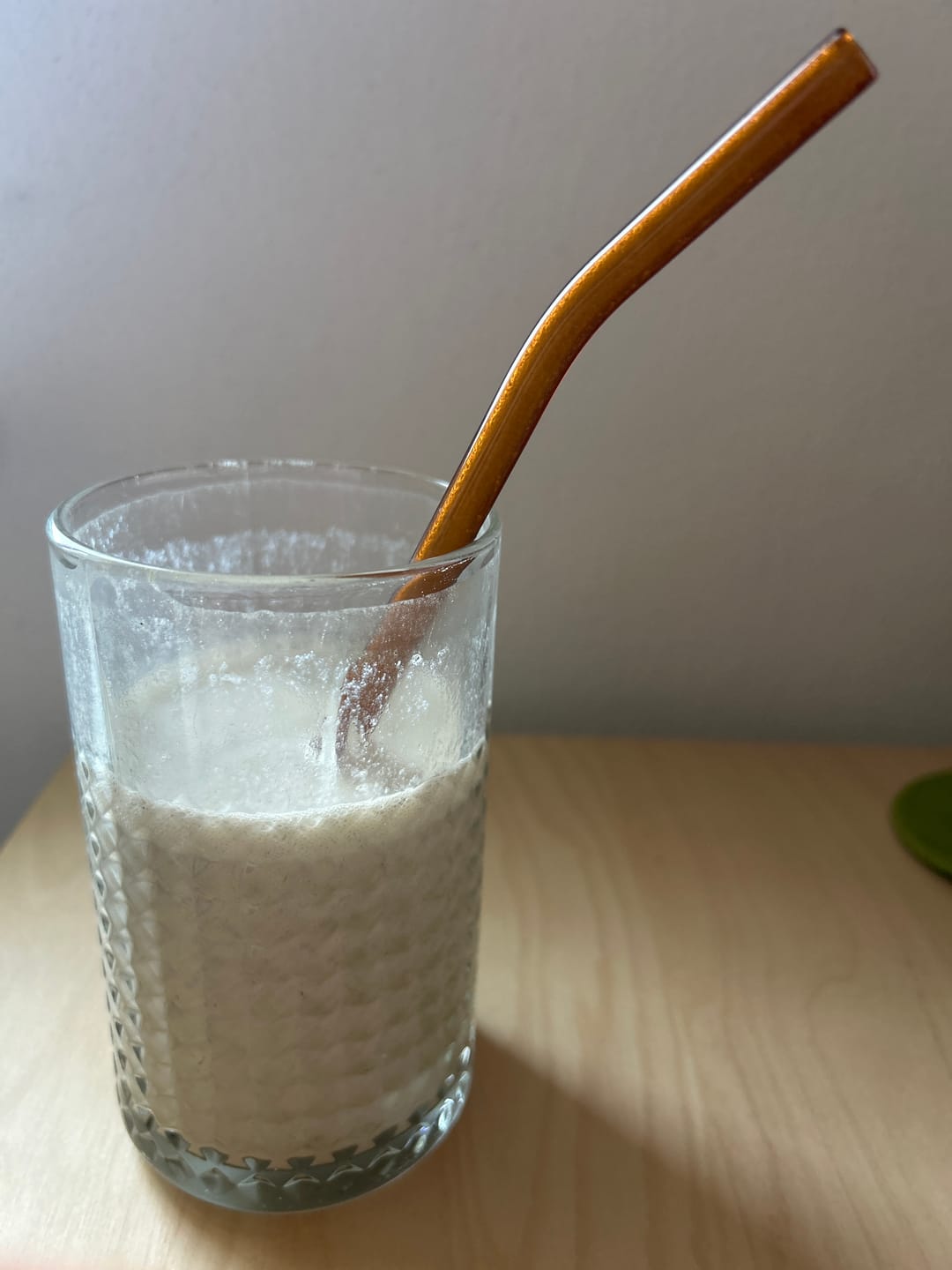 Customer photo review of Nourishing Vanilla Protein (vegan)