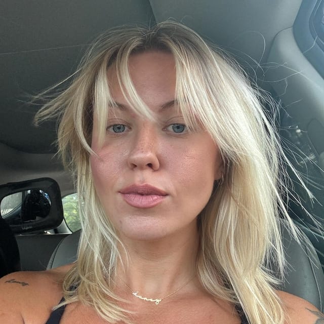 Customer photo review of Signature Name Necklace