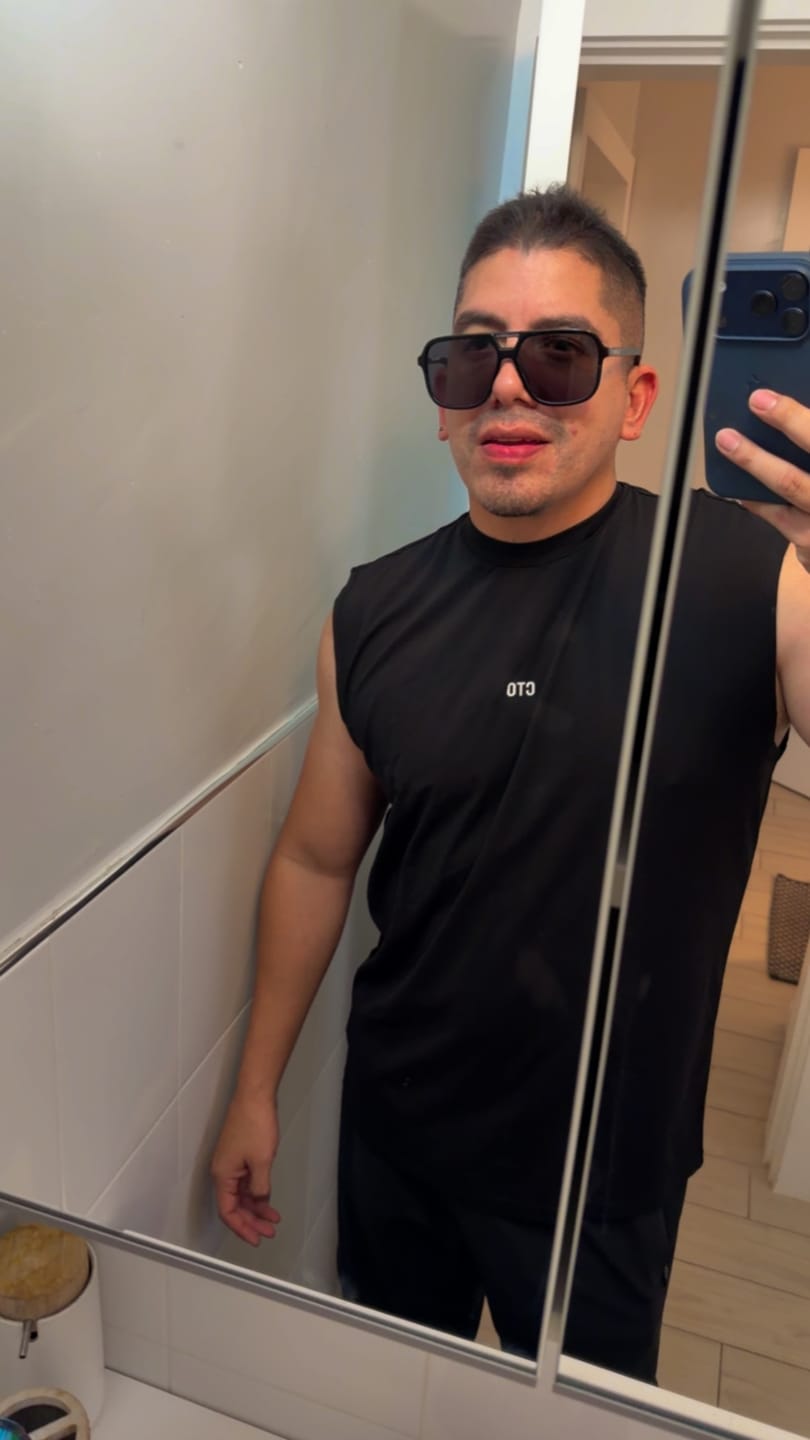 Customer photo review of Lyocell Essential Tank V1 - Brown