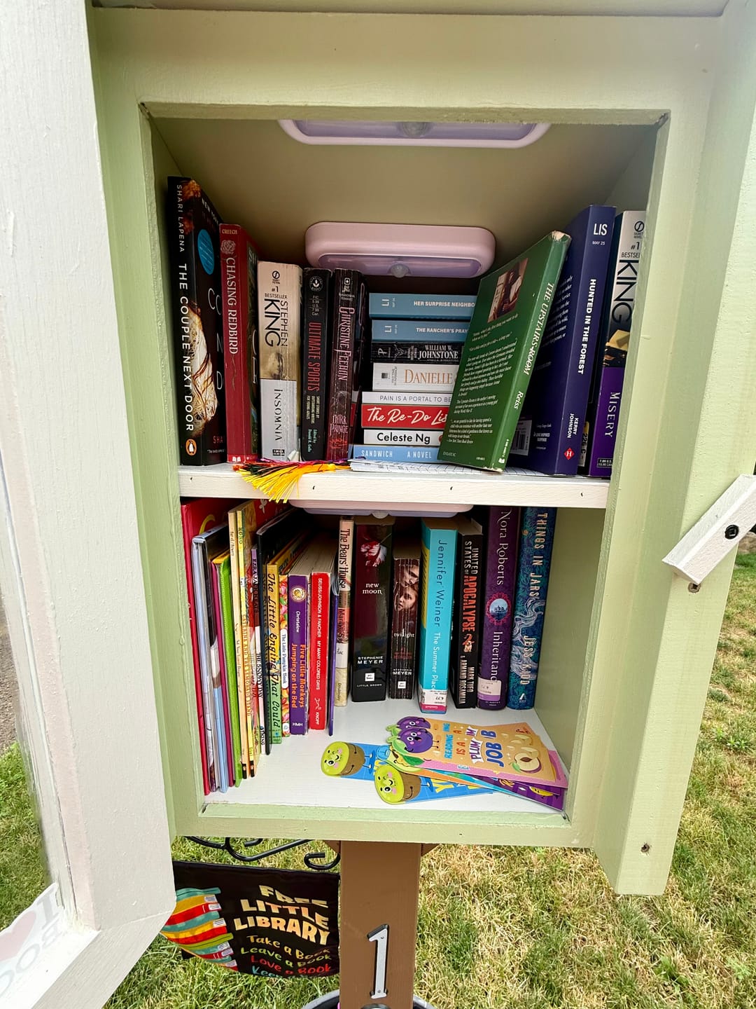 Customer photo review of Two Story Shed Unfinished Kit Little Free Library